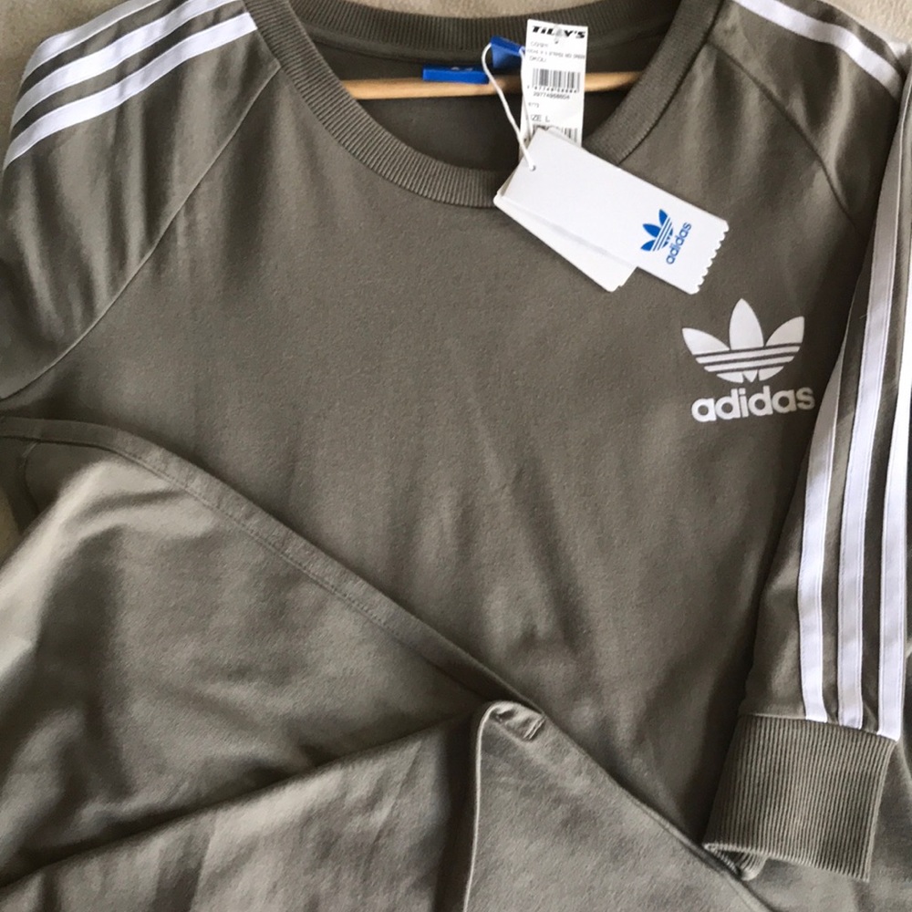 Adidas 3 Stripe Midi Dress Size Large
